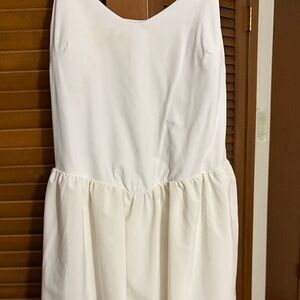 JoyLab White Backless Dress